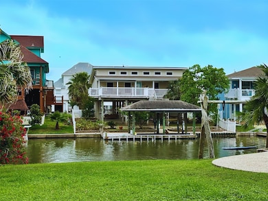 Waterfront home on canal that connects to the Bay,