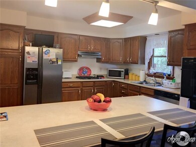 Kitchen view from counter