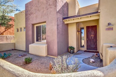 Front with gated entrance
