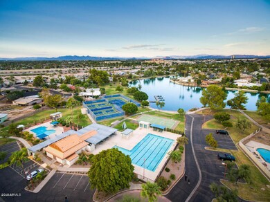 2436 W VIA RIALTO CIR aerial shot