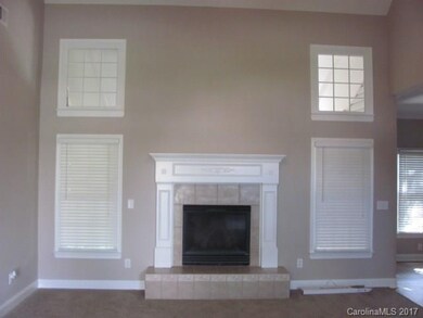 Family Room with vaulted ceilings and custom built