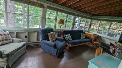 Glassed in porch