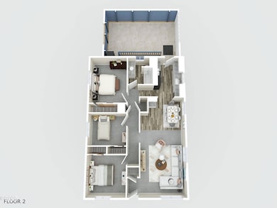 Main Level Plan with Concept Furniture