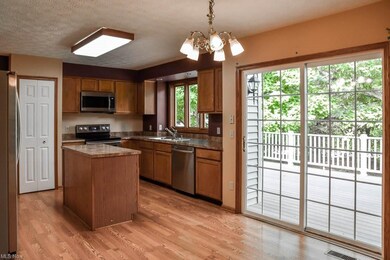 Dinette with sliding doors to the deck.