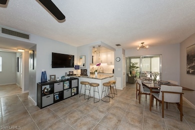 Living Room looking towards the Kitcchen and  Dining Room.