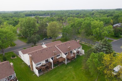Elm Creek and its many lakes in the background