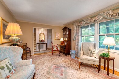view to front door