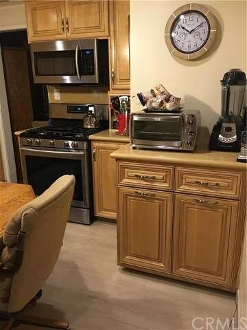 View of kitchen appliances