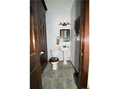 Partial Bath. Convenient first floor guest powder 