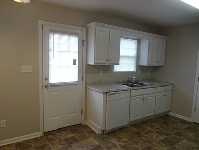 Kitchen with new dishwasher