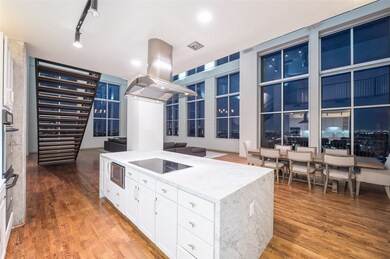 Evening views after sunset from the kitchen