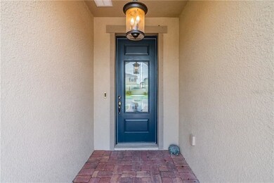 Enter your new home through the custom 8 ft front 