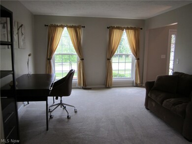 View of carpeted office