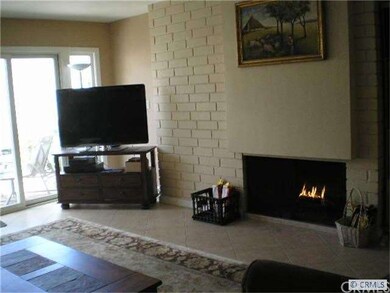 Cozy  fireplace in the huge living room.