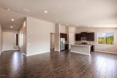 Kitchen with SS appliances, Slab Granite