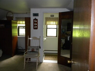Upstair bedroom with adjoining half bath