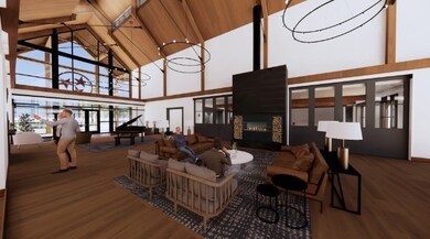 Once completed, the amenity center will feature a main gathering space for you to relax and meet with other residents in the community.