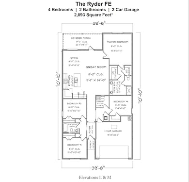 Ryder M Floorplan MLS
