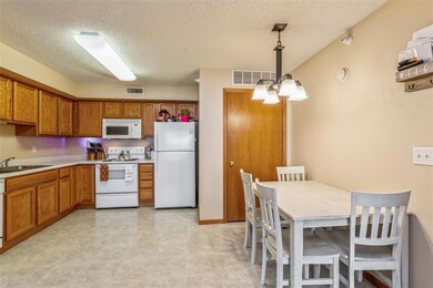 Kitchen with eating area