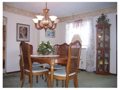 Dining Room. The spacious dining area also has an 