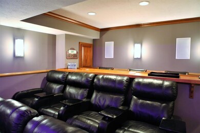 Bar and chairs