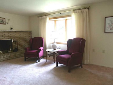 Living Room. Livingroom with large bay window and 
