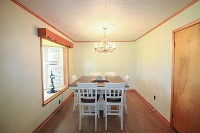 Formal dining room with bay window 12x10