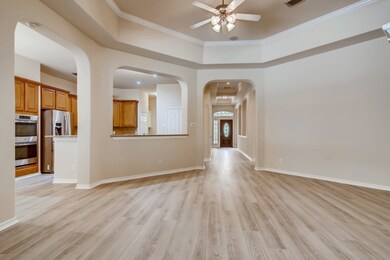 Spacious living room