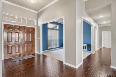Spacious front entry with formal dining, currently
