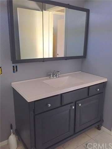 Large Vanity & Medicine Cabinet in Master Suite Ba