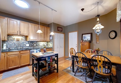 Kitchen with 2nd dining option