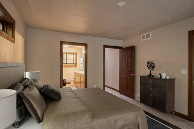 Virtually Staged Main Bedroom