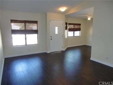Wood floor throughout