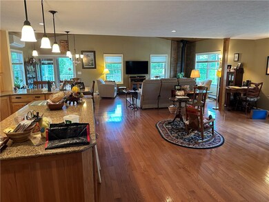 VIEW OF KITCHEN/GRATE ROOM