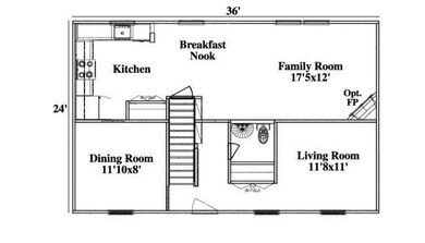 1st Floor Plan.