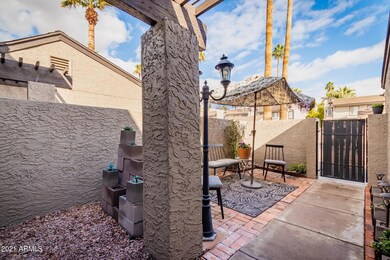 Private Front Patio