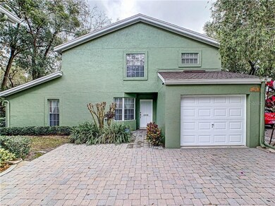 Townhouse style condo.