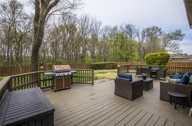Home backs up to beautiful peaceful green space.