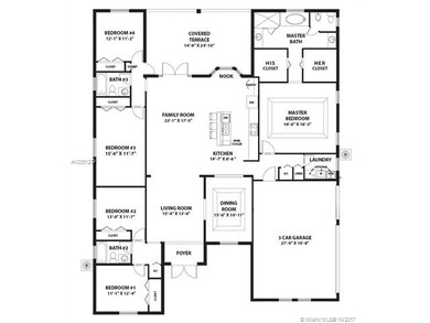 Floor Plan - Las Palmas - Renoir