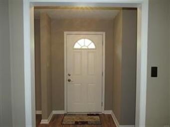 Foyer with BRAND NEW FLOORING!