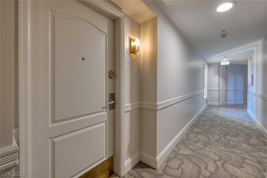 Hallways recently repainted and recarpeted