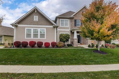 Welcome to your new home! Lovely fall color and landscaping!