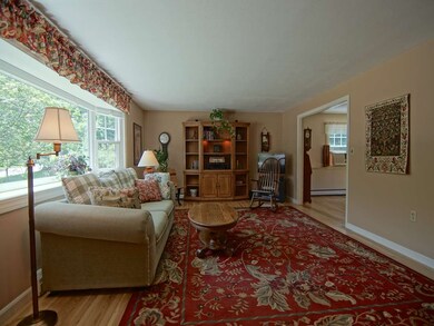 The bay window is a perfect spot for plants...