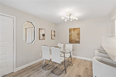 The space is designed to seamlessly flow into the
