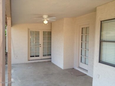 Back Patio Freshley Painted