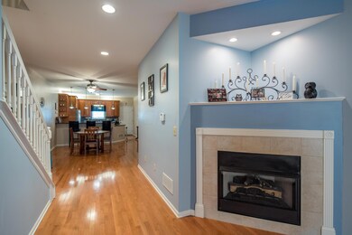 Fireplace in Living Room