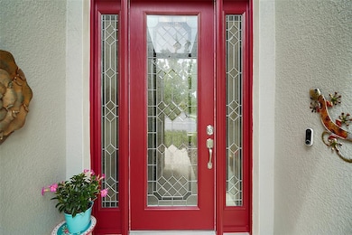 Etched Glass  front enterence