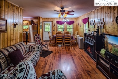 The Great Room includes a living area, dining area