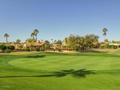 View of home from golf course