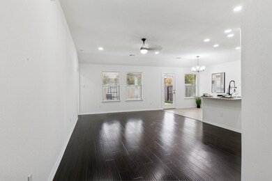 Entrance to living room